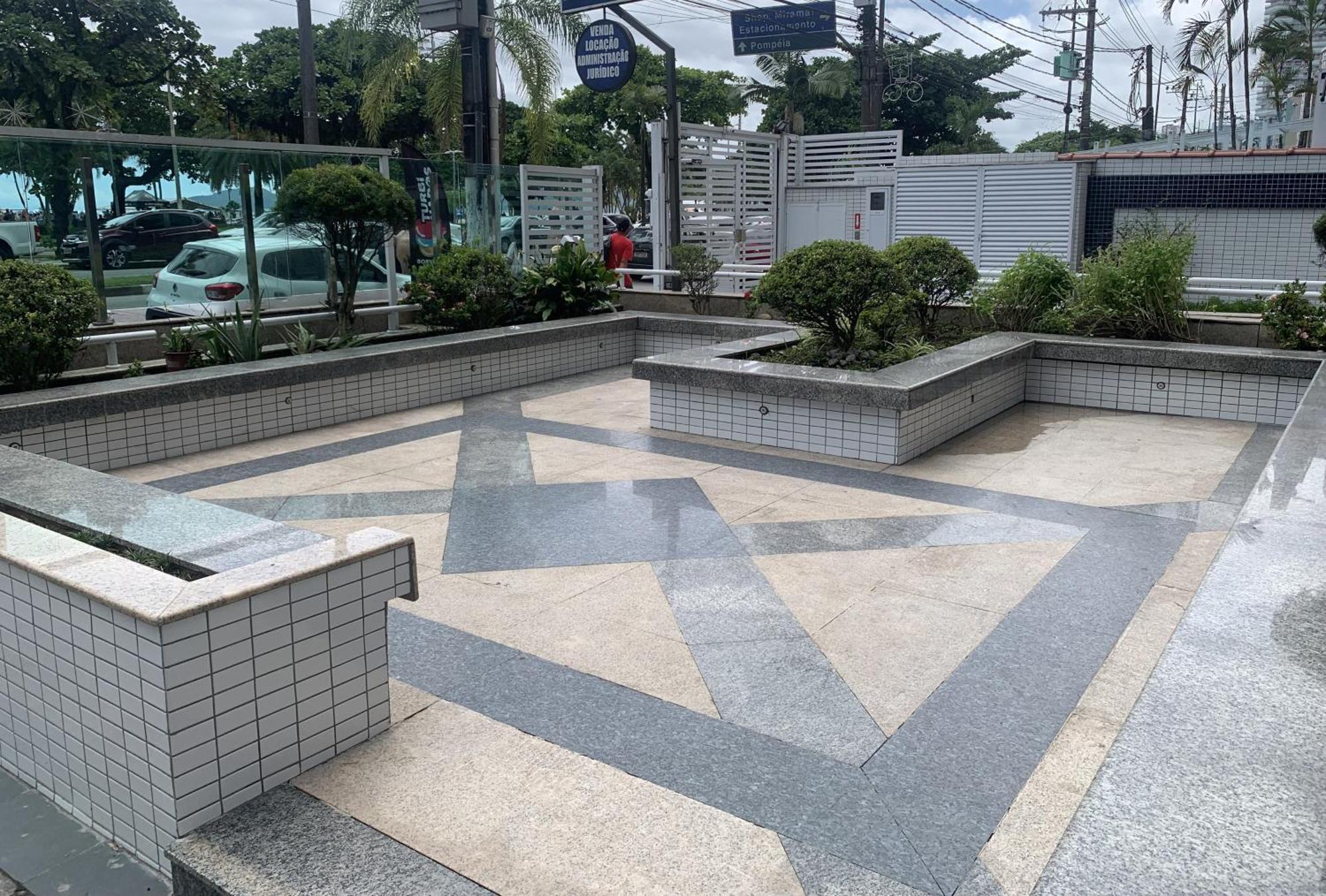 Apartamento Em Santos No Gonzaga Em Frente A Praia Exteriér fotografie