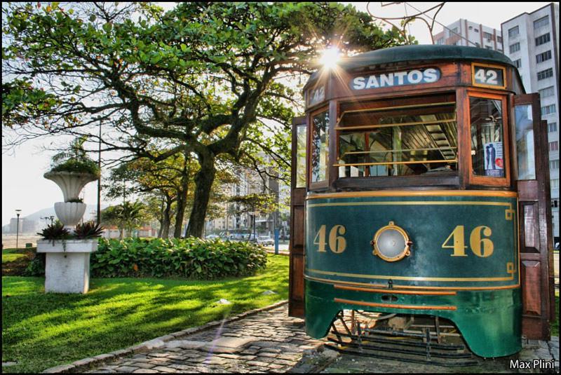 Apartamento Em Santos No Gonzaga Em Frente A Praia Exteriér fotografie