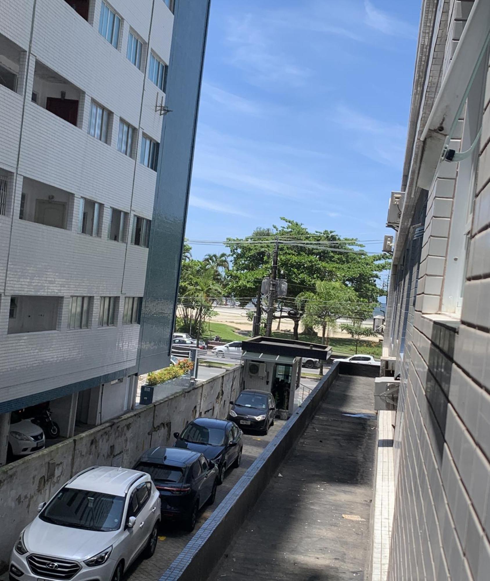 Apartamento Em Santos No Gonzaga Em Frente A Praia Exteriér fotografie