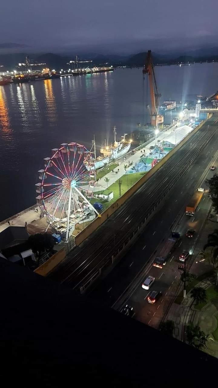 Apartamento Em Santos No Gonzaga Em Frente A Praia Exteriér fotografie