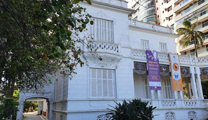 Apartamento Em Santos No Gonzaga Em Frente A Praia Exteriér fotografie