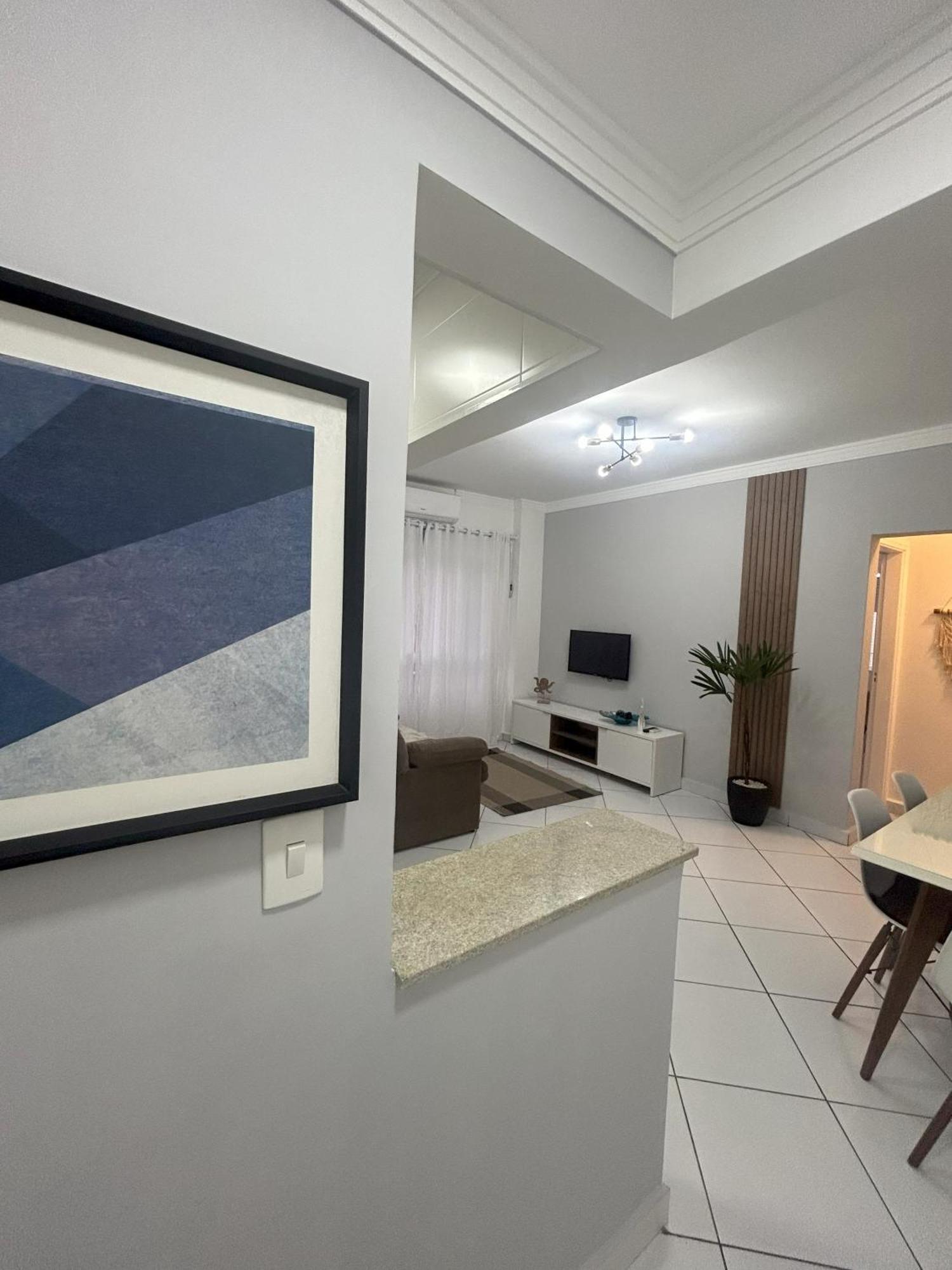 Apartamento Em Santos No Gonzaga Em Frente A Praia Exteriér fotografie