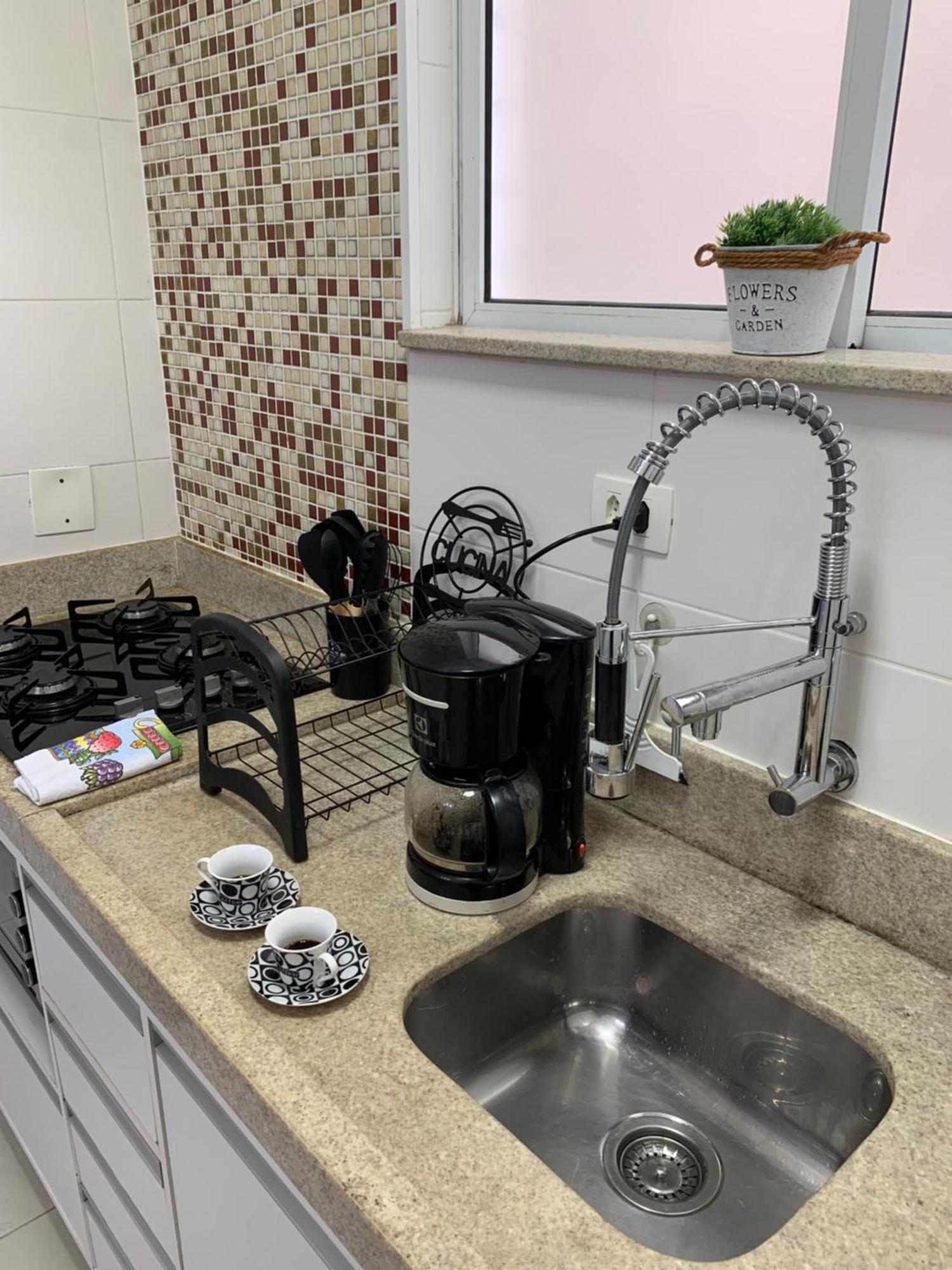 Apartamento Em Santos No Gonzaga Em Frente A Praia Exteriér fotografie